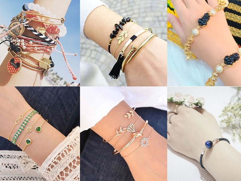 bo suu tap vong tay handmade da phong cach mix and match